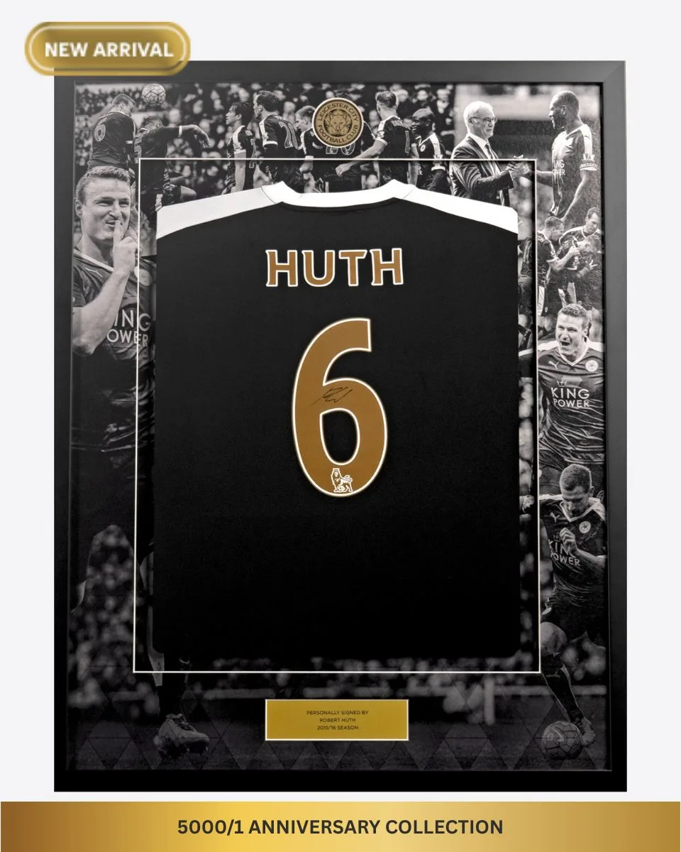 5000/1 Anniversary Collection - Framed Huth Signed Away Shirt