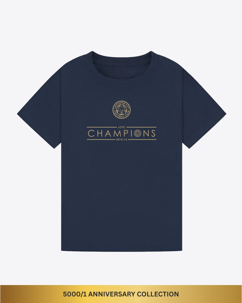 5000/1 Anniversary Collection - Navy Champions T-Shirt - Kids