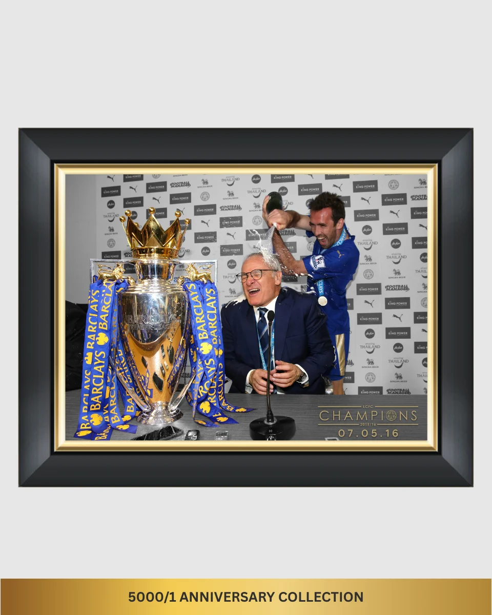 5000/1 Anniversary Collection - Iconic Moments - Claudio Ranieri (Framed)                                                                                                                                                                                      