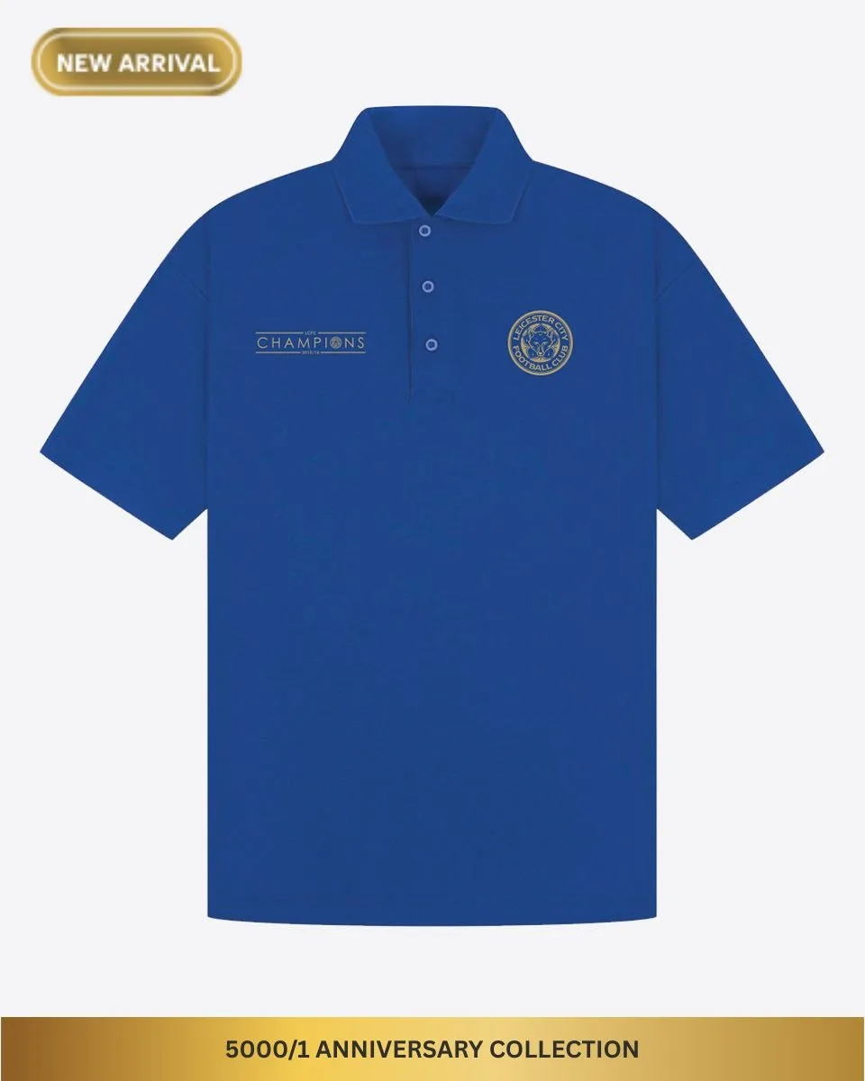 5000/1 Anniversary Collection - Blue Champions Polo - Adults