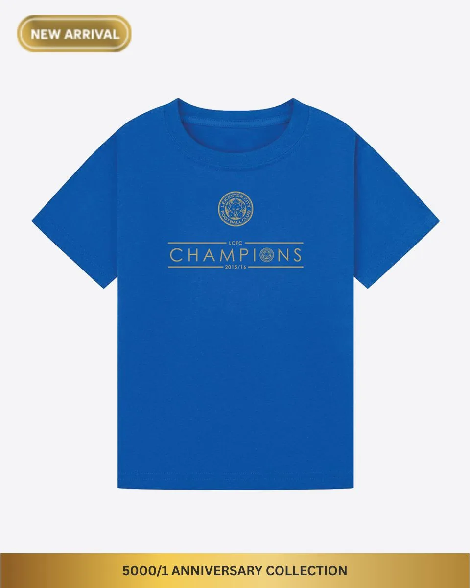 50001 Anniversary Collection - Blue Champions T-Shirt - Kids