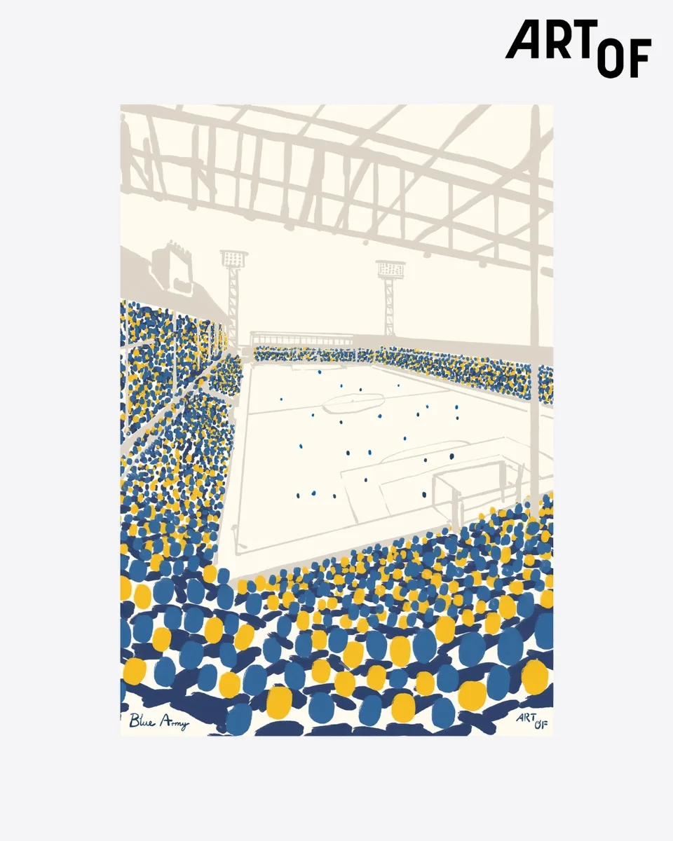 LCFC x AOF - Leicester 12th Man Print - Unframed