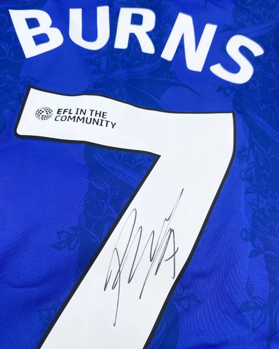 2026/27 Boxed Signed Shirt - Wes Burns