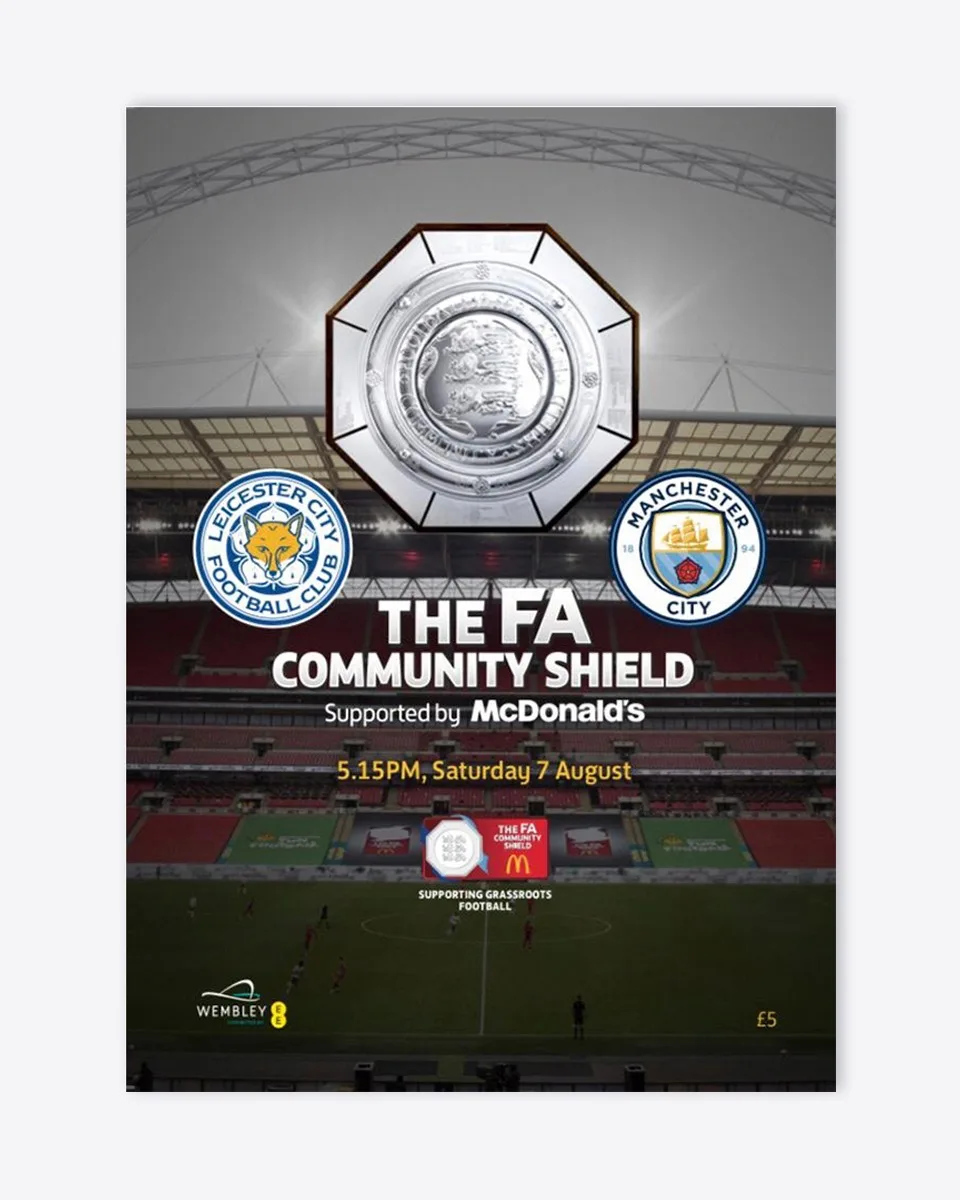 Community Shield Matchday Magazine - Leicester City vs. Manchester City 2020/21
