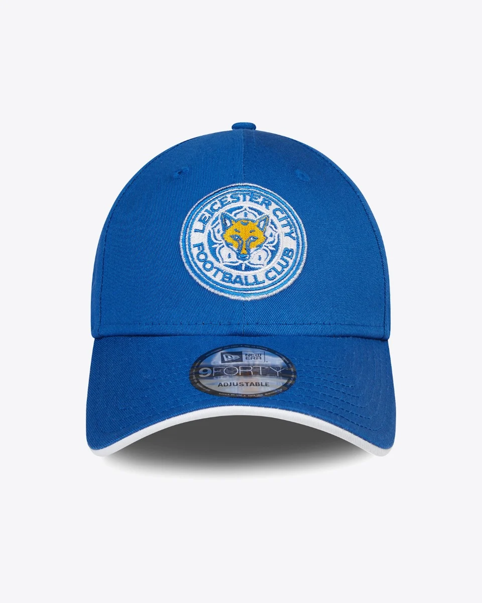Leicester City New Era Blue 9FORTY Adjustable Cap
