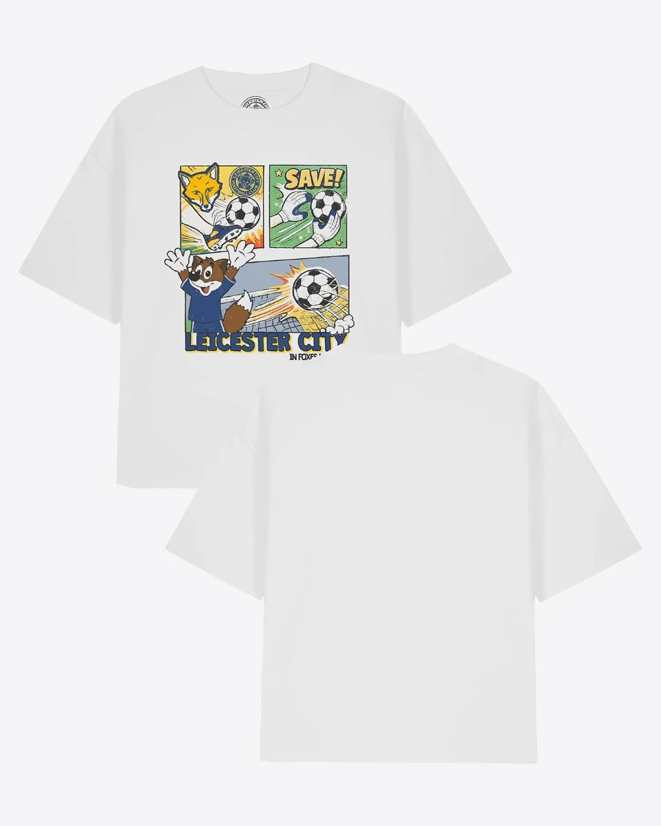 Leicester City Comic T-Shirt - Kids
