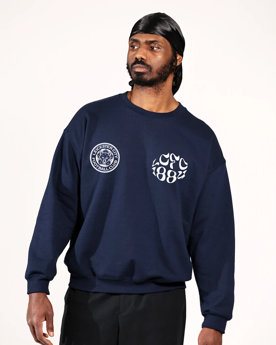 Leicester City 84 Wave Sweatshirt - Adults