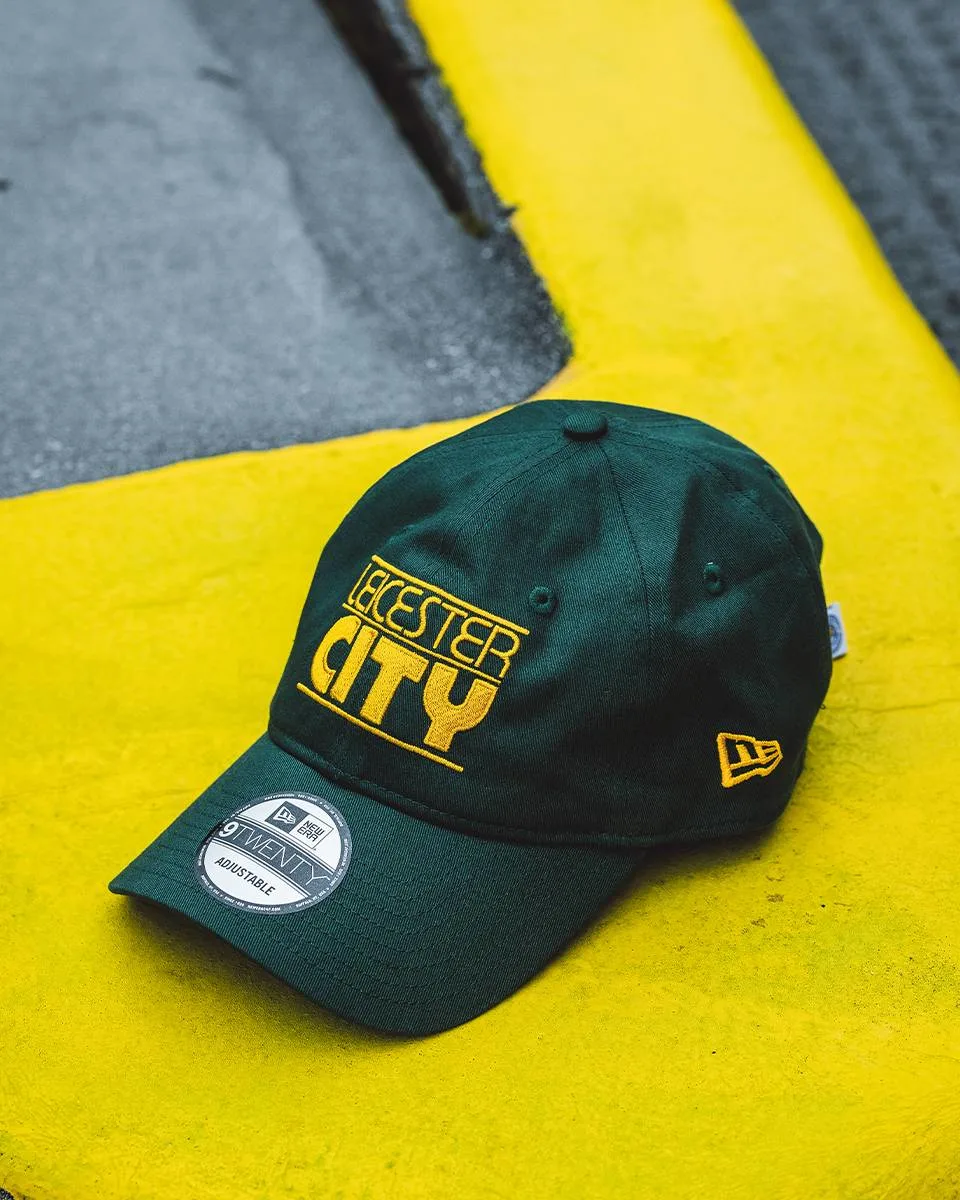 Leicester City New Era Green Retro 9TWENTY Adjustable Cap