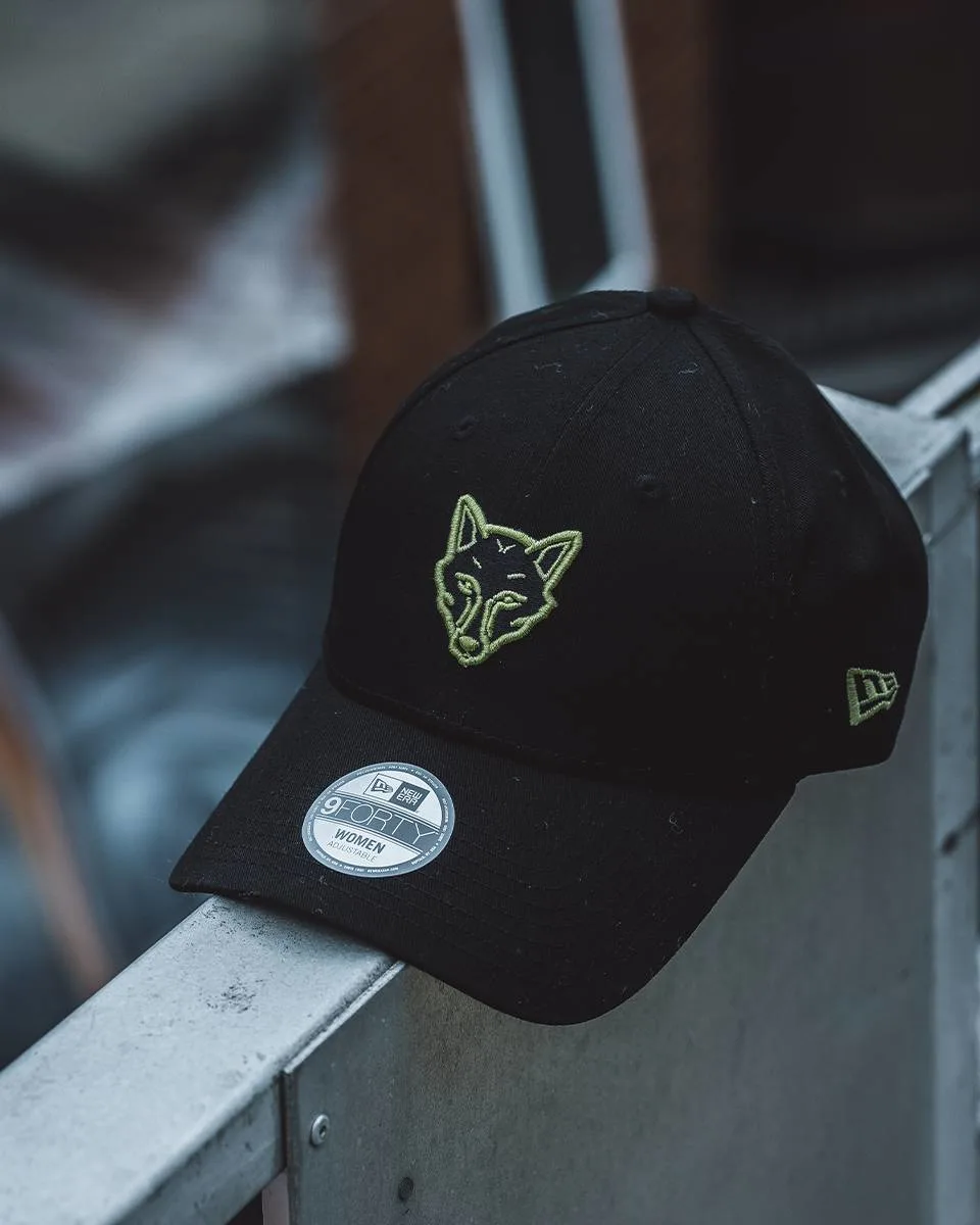 Leicester City New Era Womens Black 9FORTY Adjustable Cap