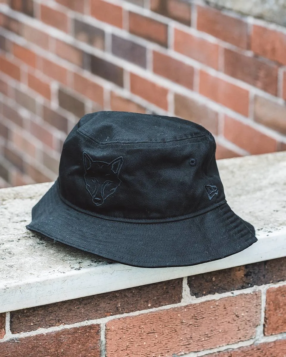 Leicester City New Era Black Foxhead Bucket Hat