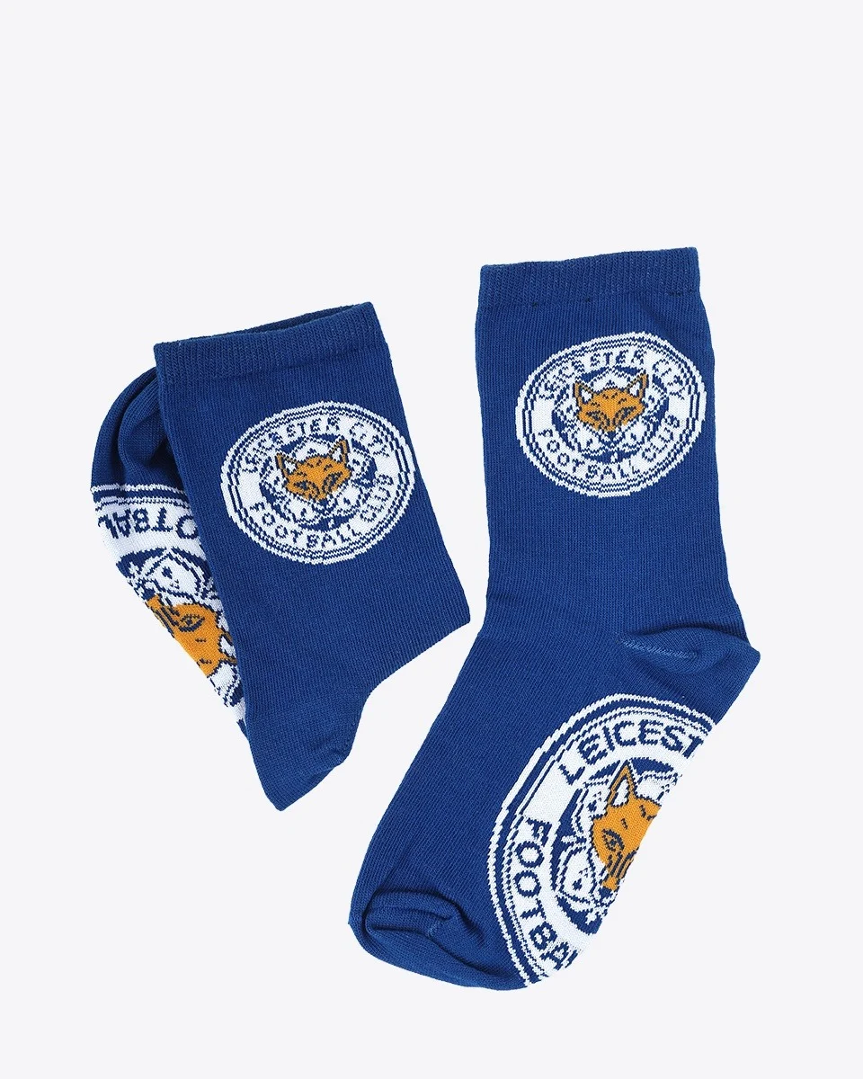 Leicester City Club Crest Socks - Kids