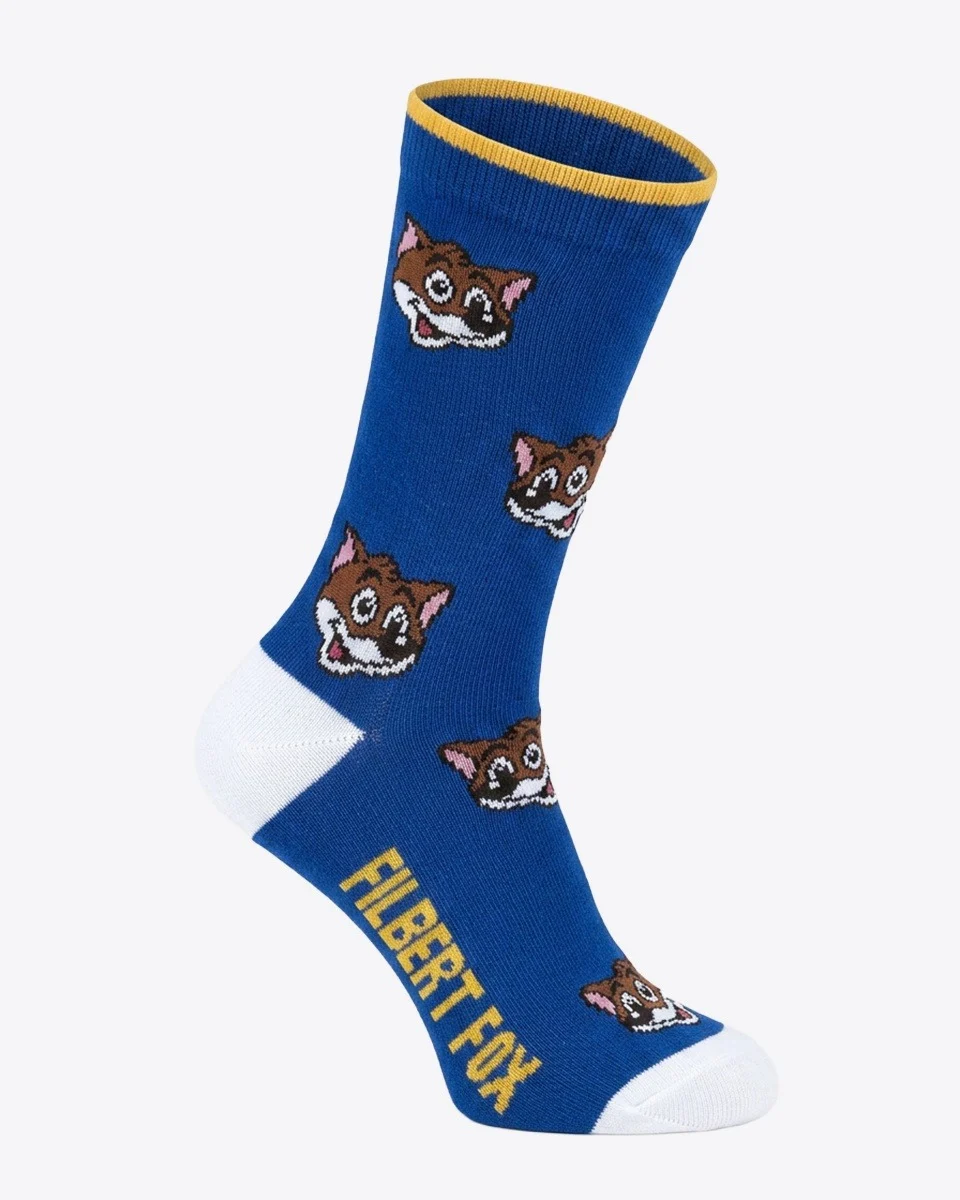 Leicester City Filbert Fox Head Socks - Kids