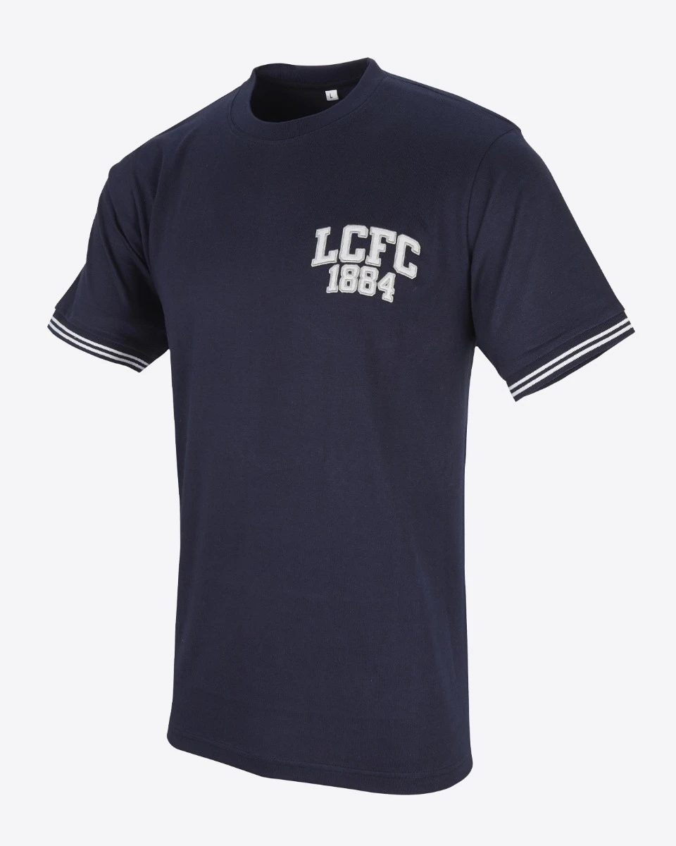 Leicester City 1884 Applique Arc T-Shirt - Mens