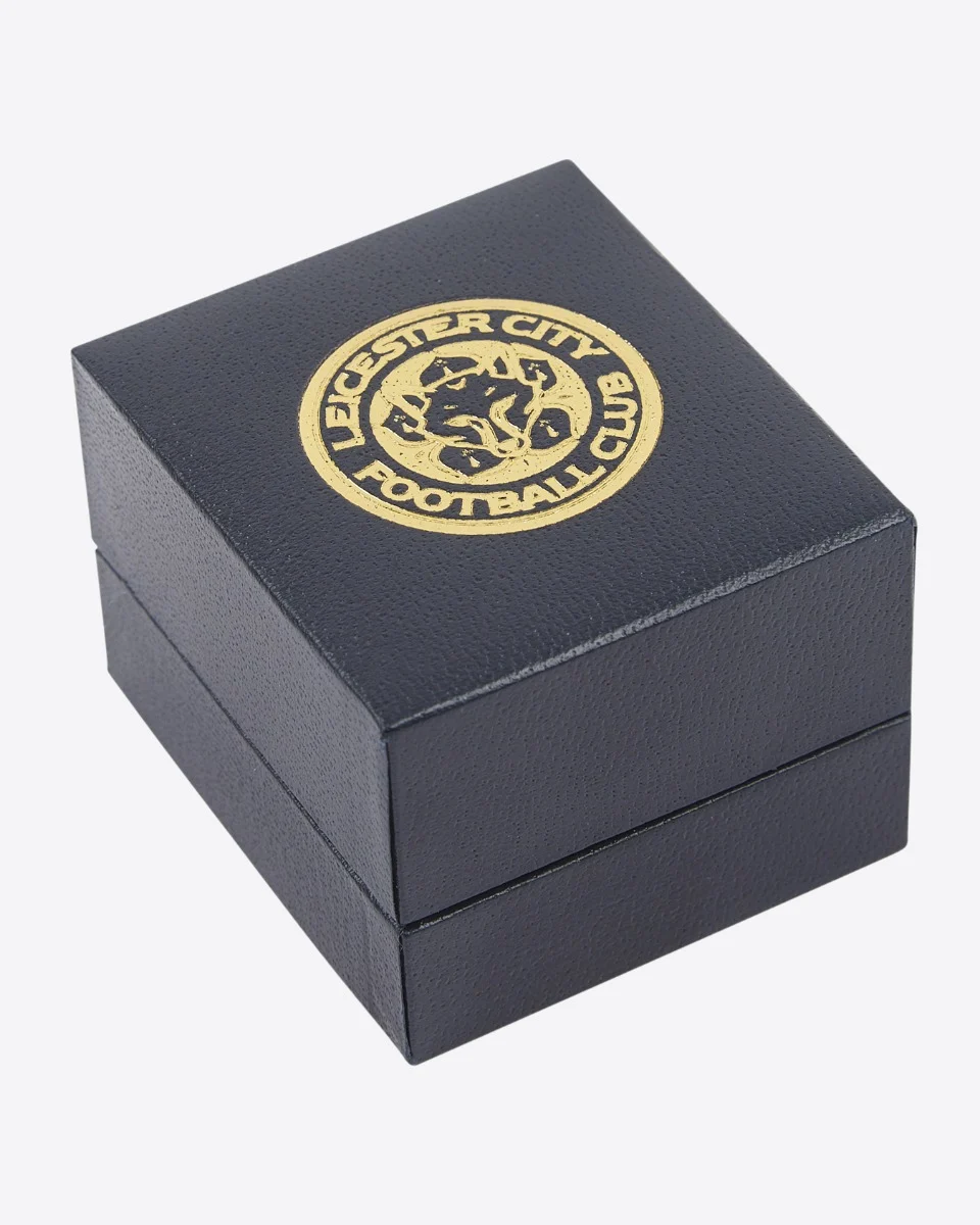 Leicester City 18ct Gold Plated Crest Signet Ring