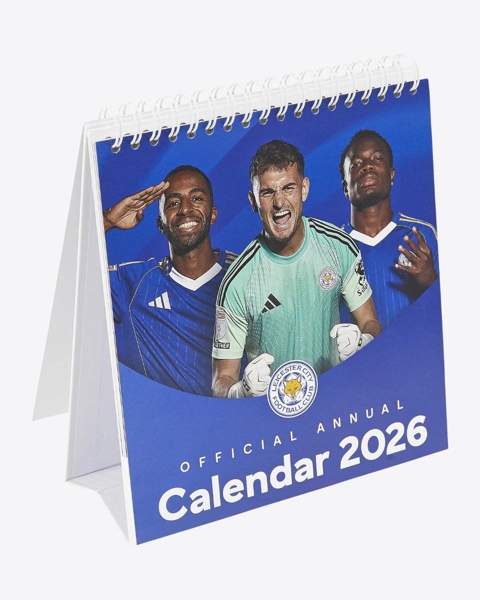 Leicester City Desk Calendar 2026