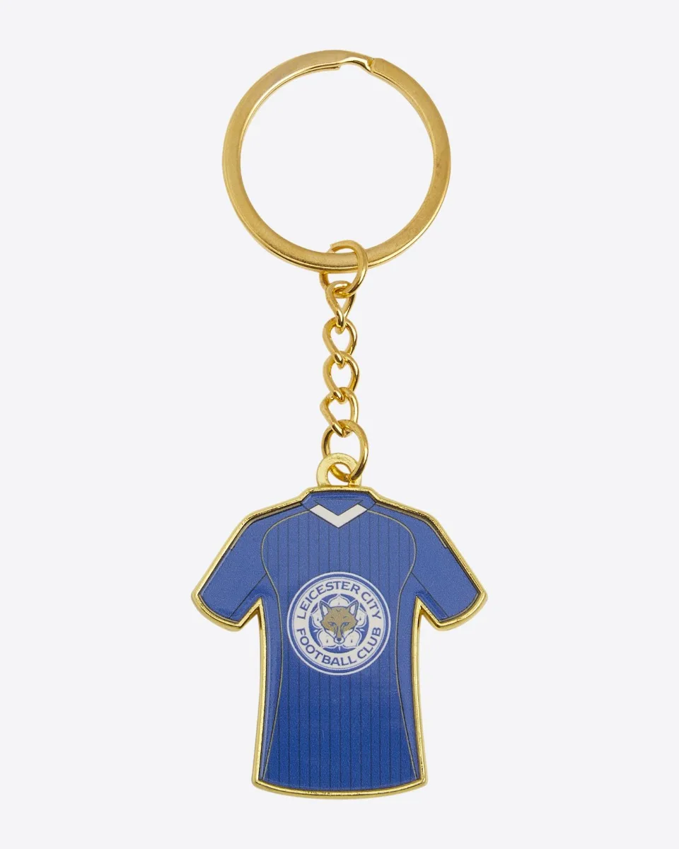 Leicester City Home Kit Keyring 2025/26