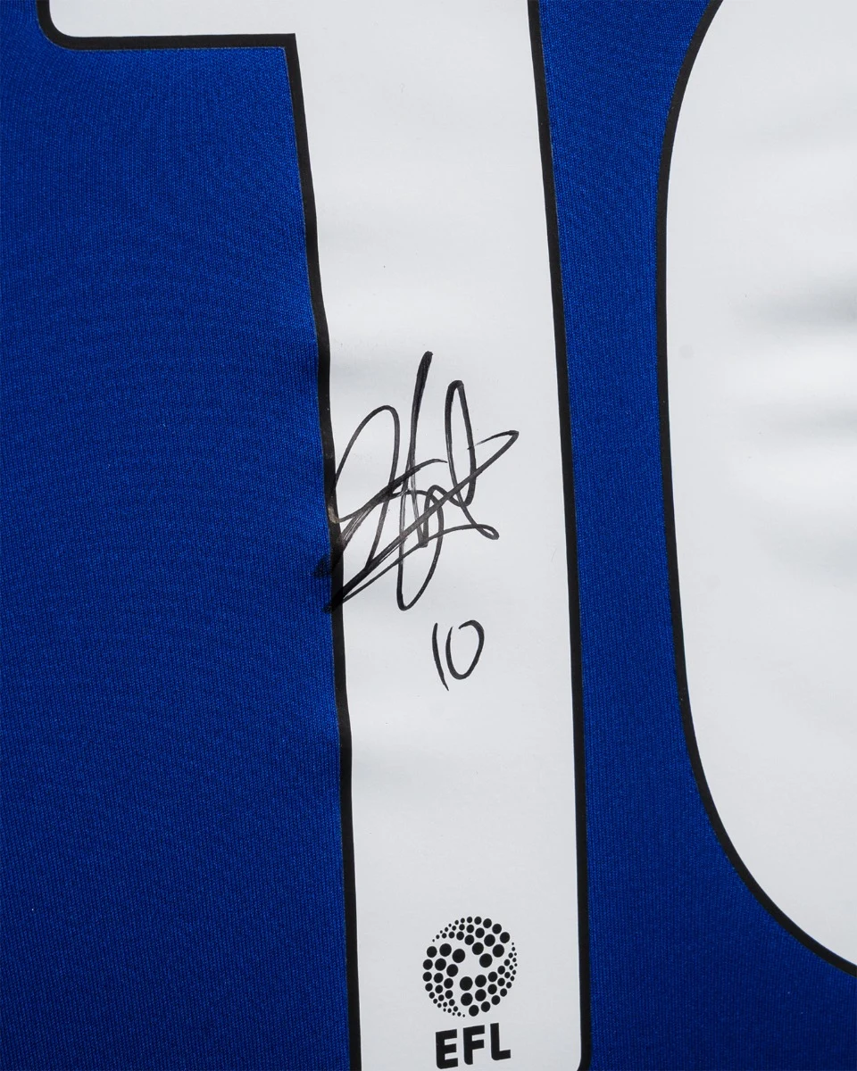 2025/26 Framed Signed Mavididi Home Shirt