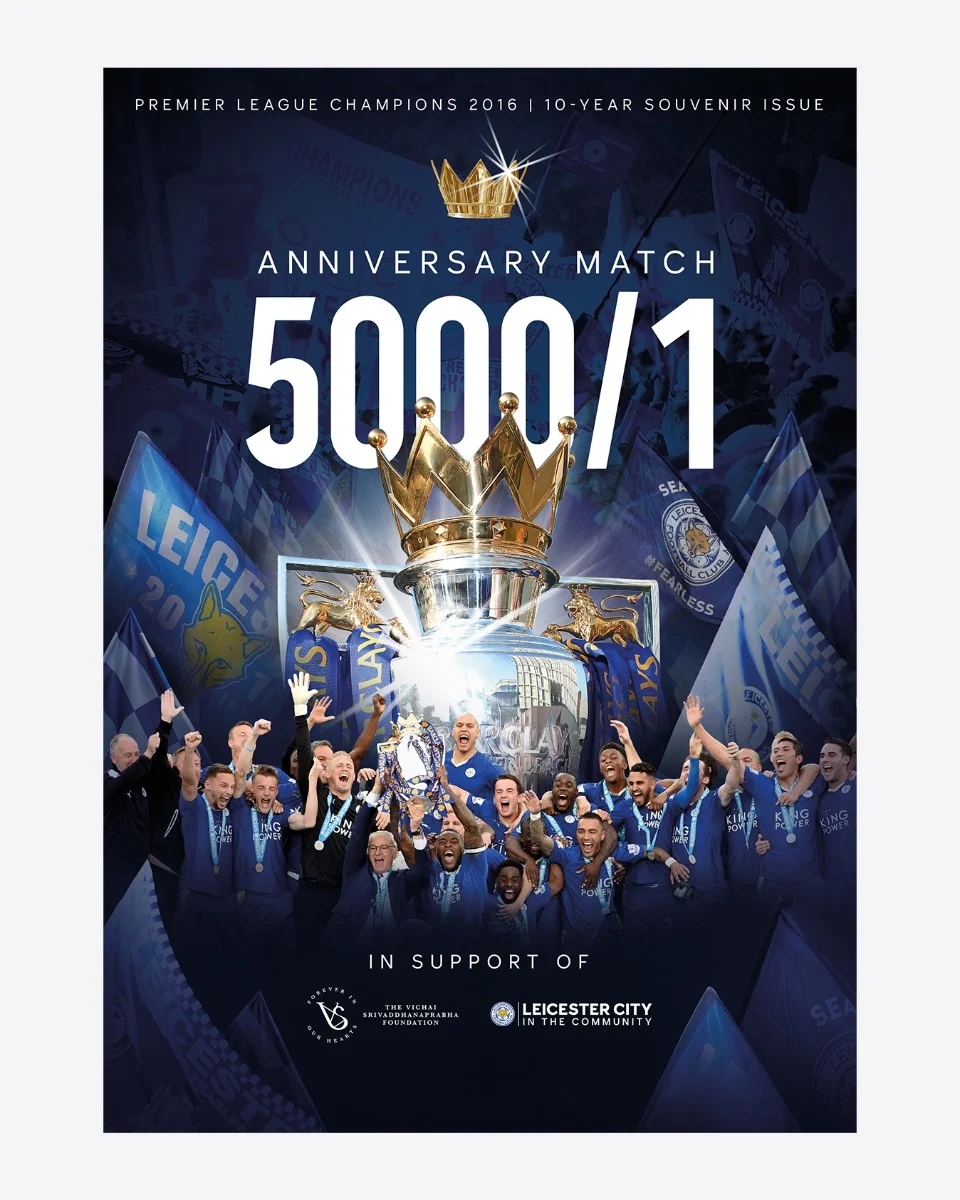 5000/1 Anniversary Collection - Matchday Programme
