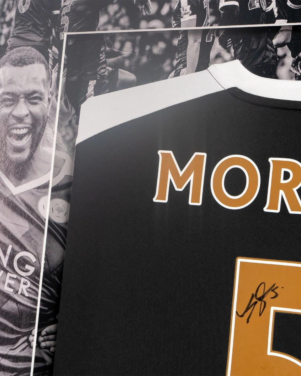 5000/1 Anniversary Collection - Framed Morgan Signed Away Shirt