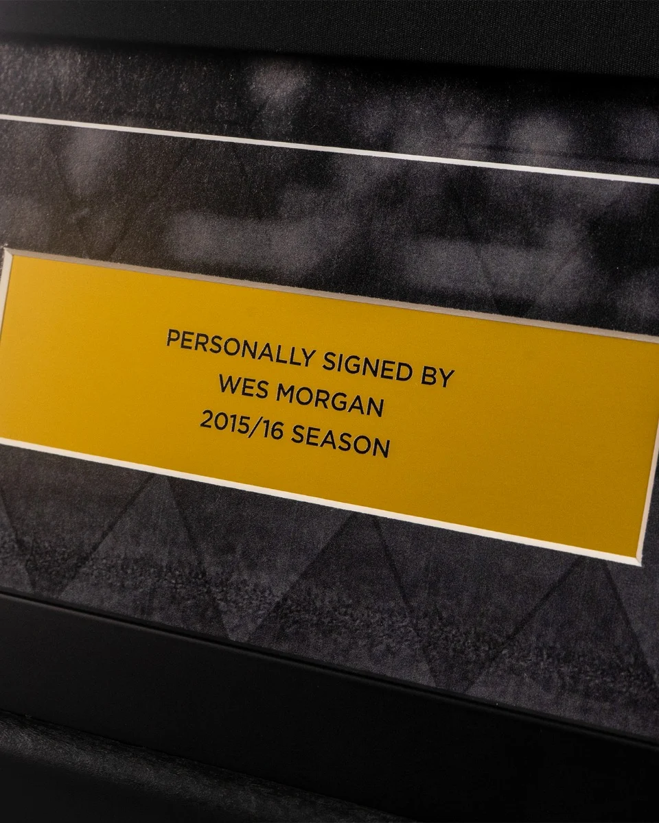 5000/1 Anniversary Collection - Framed Morgan Signed Away Shirt