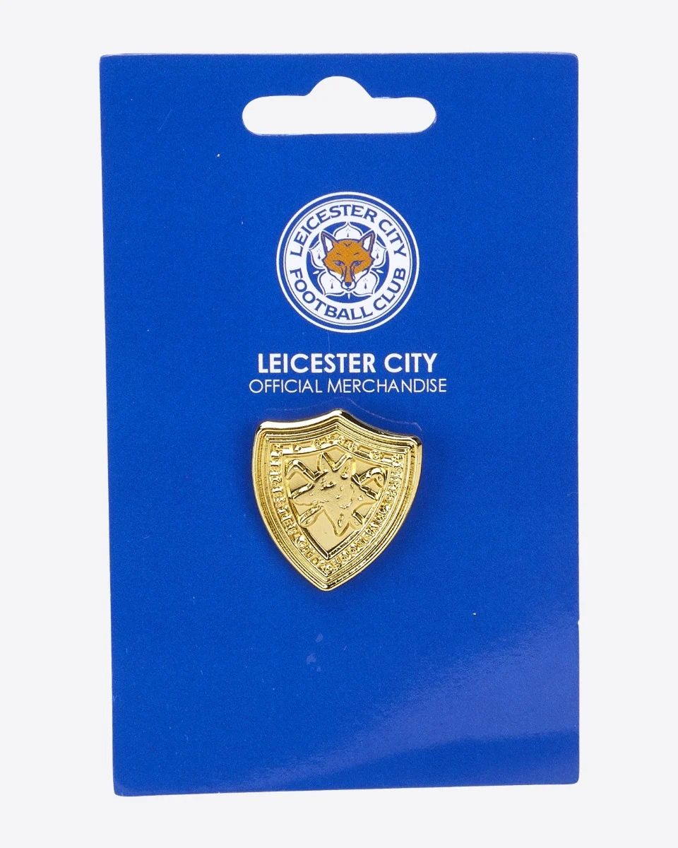Leicester City 79/83 Shield Crest Pin Badge