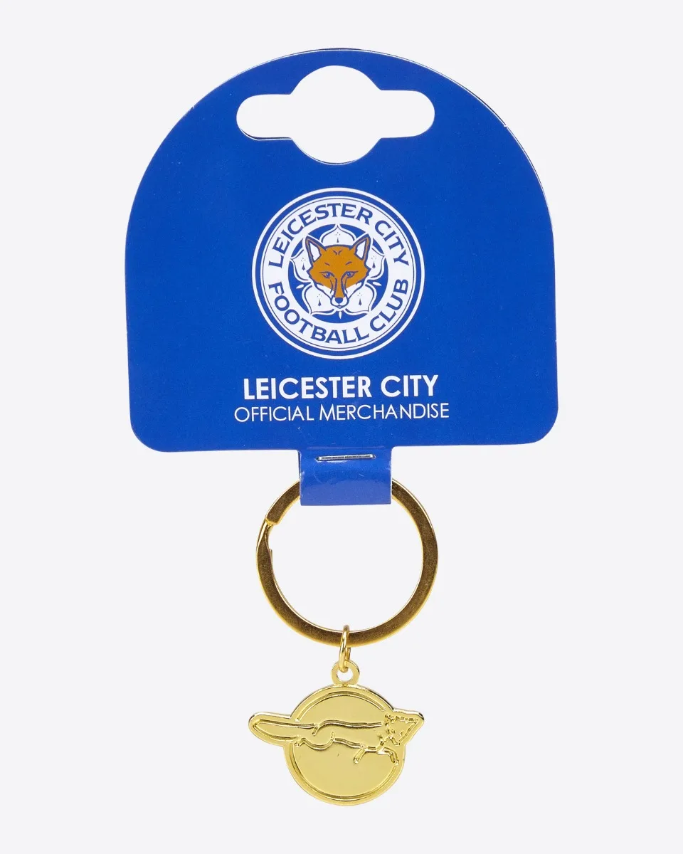 Leicester City 83/92 Running Fox Keyring