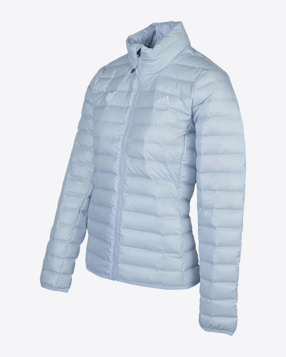 adidas Inline Light Blue Bubble Jacket - Womens
