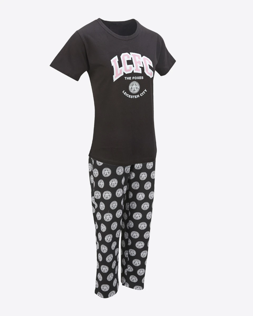 Leicester City Initials Pyjama Set - Womens
