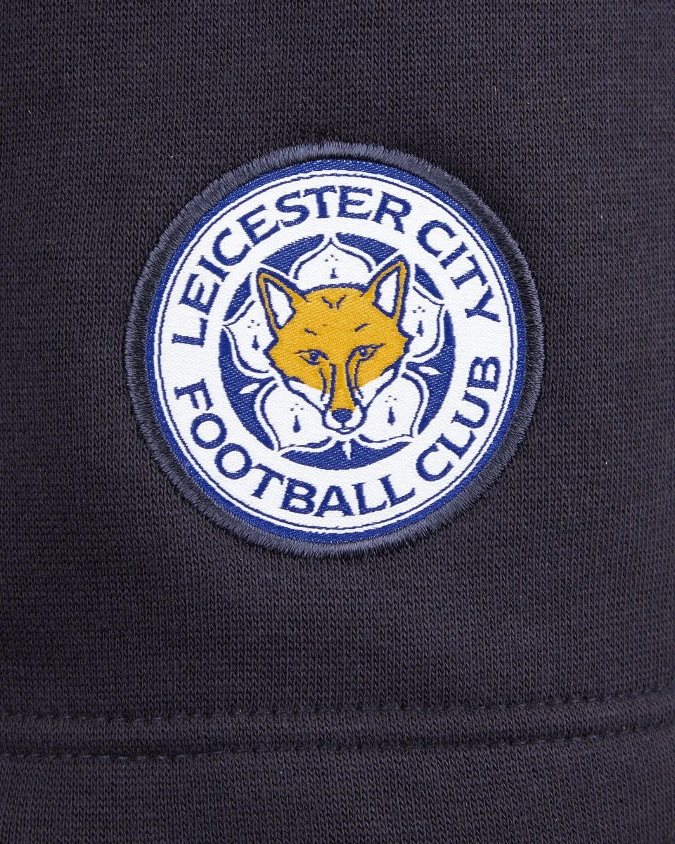 Leicester City Navy Essential Crest Shorts - Mens