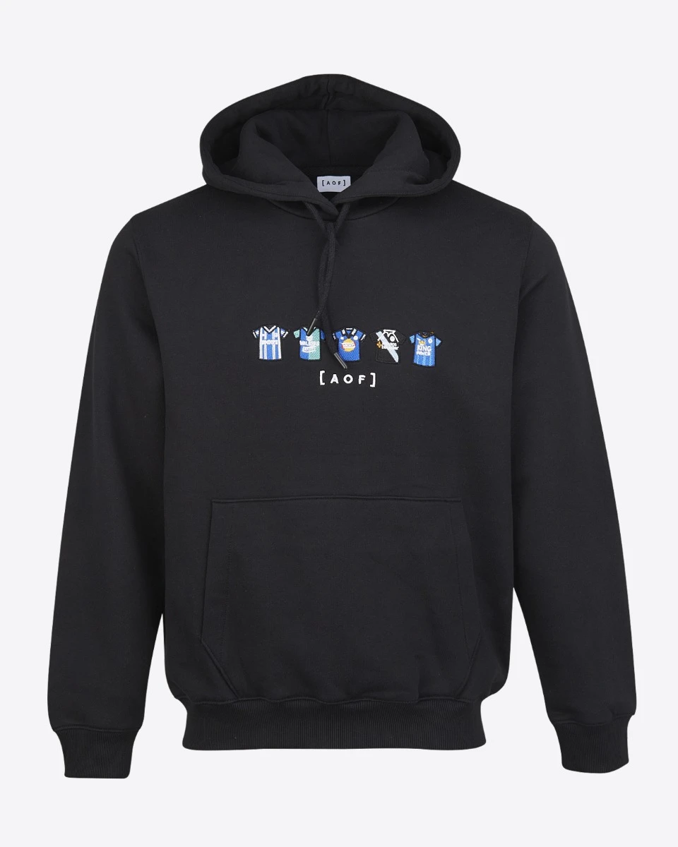 LCFC x AOF - Black Classic Shirt Hoody