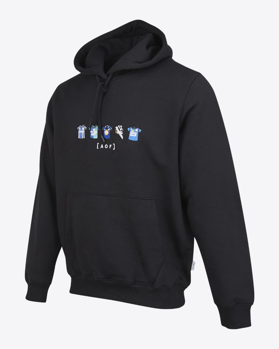 LCFC x AOF - Black Classic Shirt Hoody