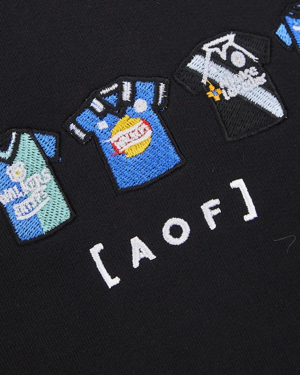 LCFC x AOF - Black Classic Shirt Hoody