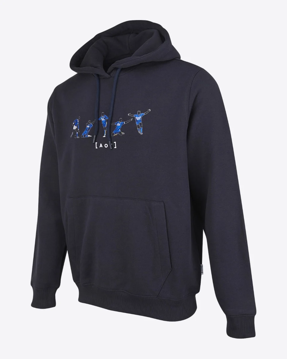 LCFC x AOF - Navy Icons Hoody