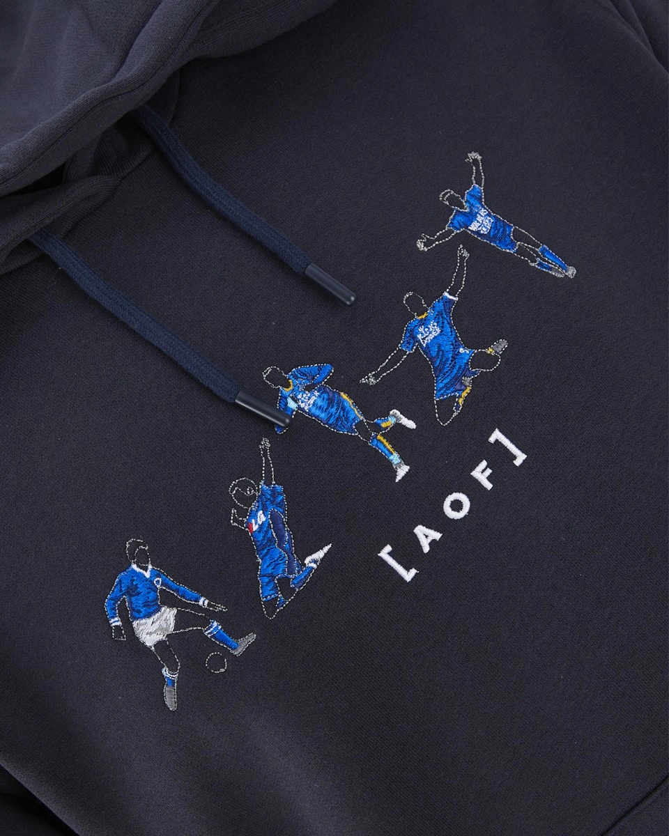 LCFC x AOF - Navy Icons Hoody