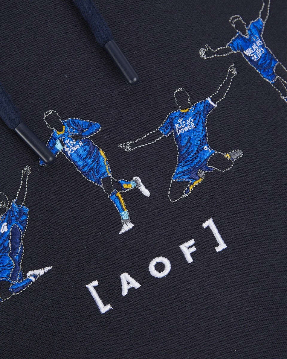 LCFC x AOF - Navy Icons Hoody