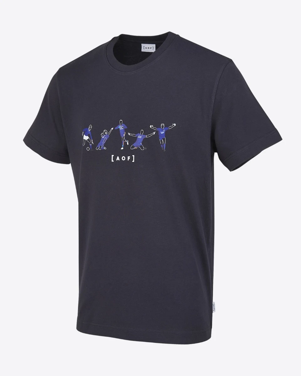 LCFC x AOF - Navy Icons T-Shirt