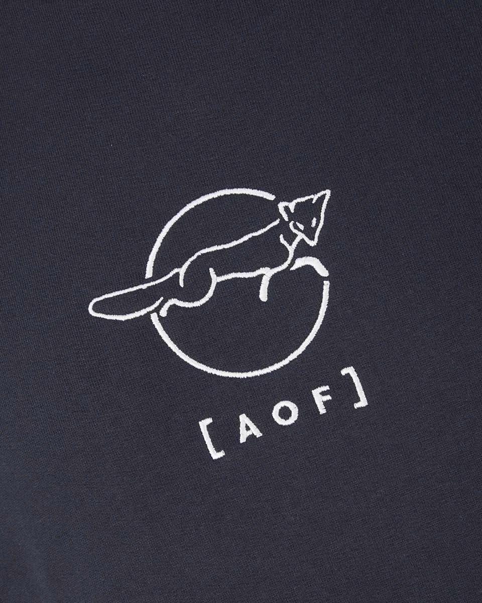 LCFC x AOF - Navy Running Fox Sweatshirt