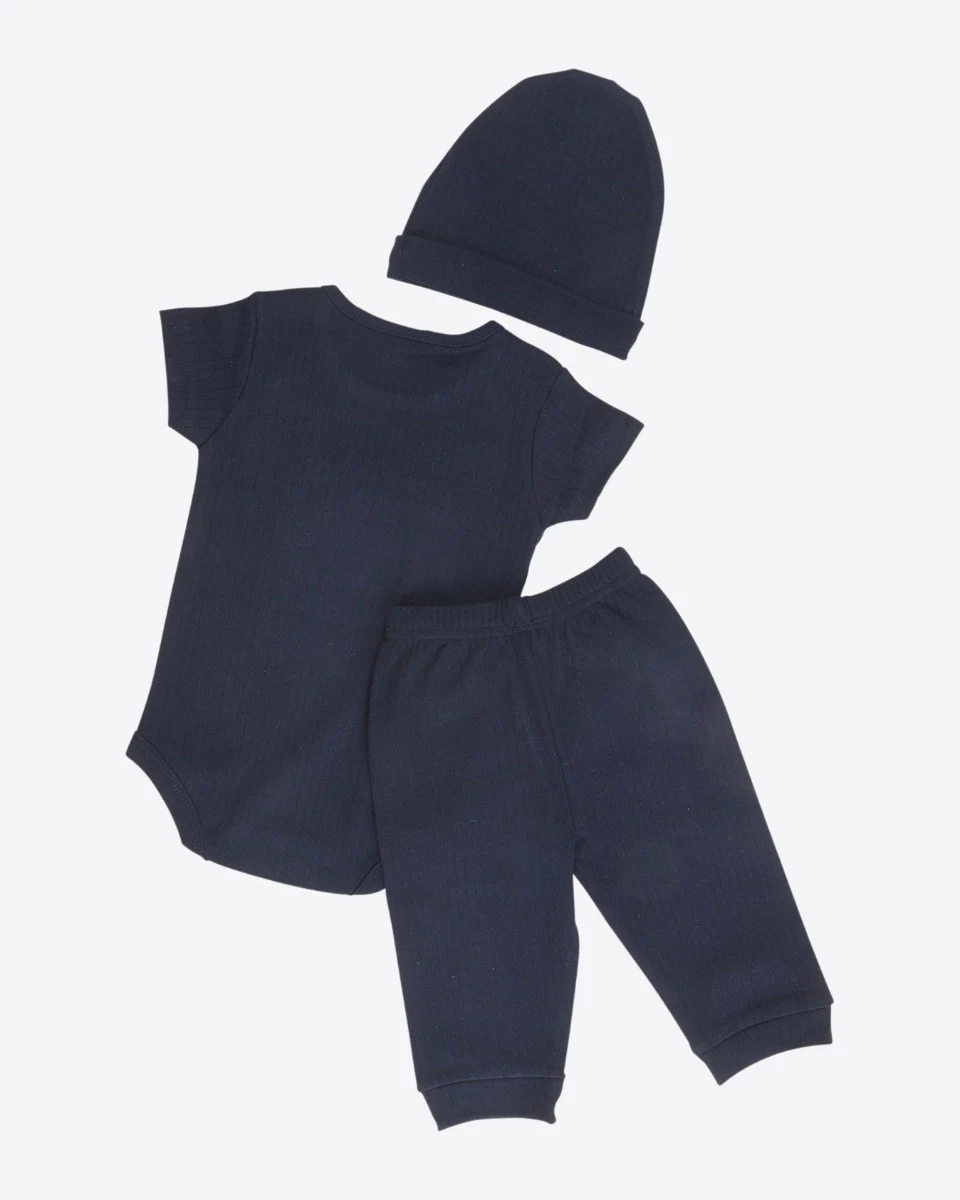 Leicester City Crest 3 Piece Set - Baby