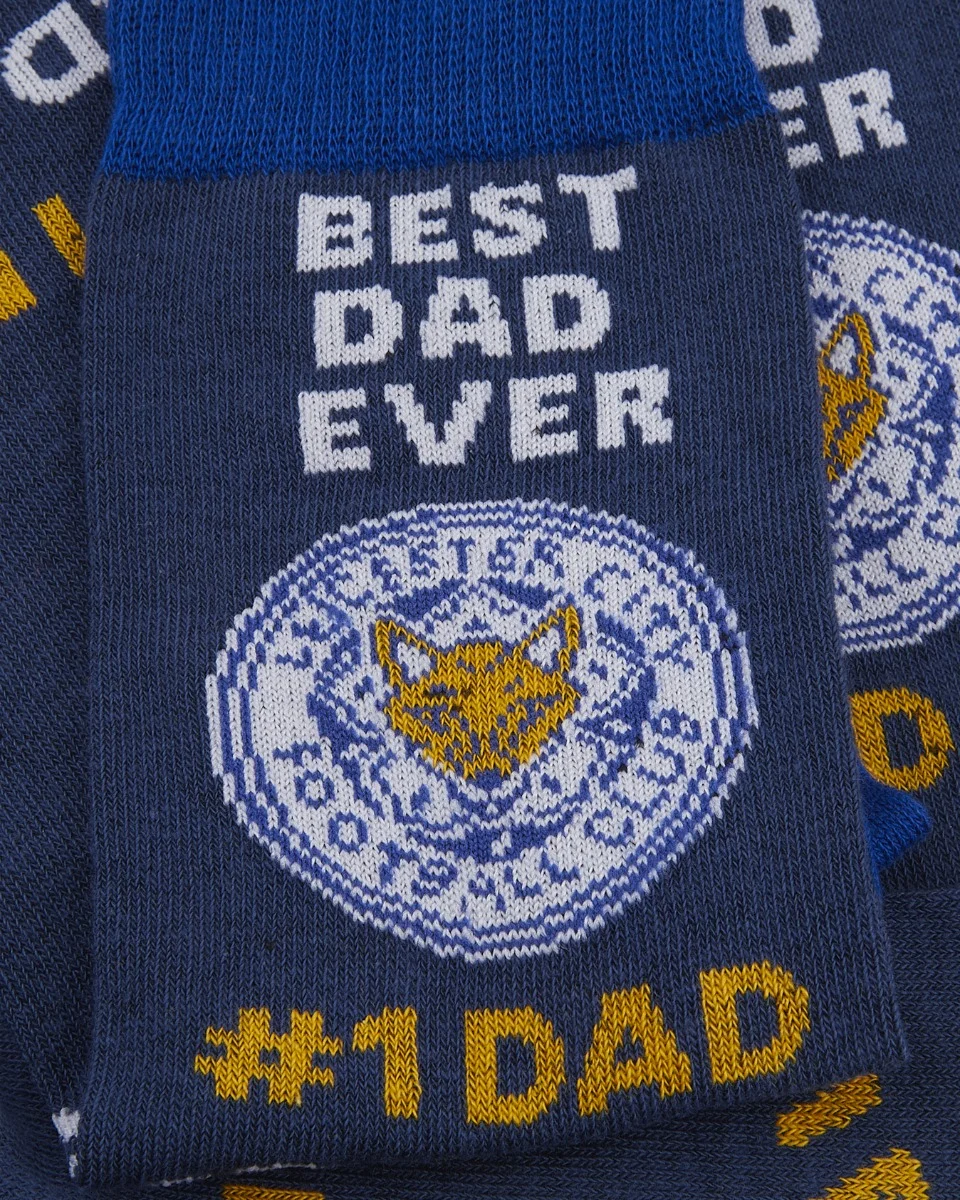 Leicester City Best Dad Socks