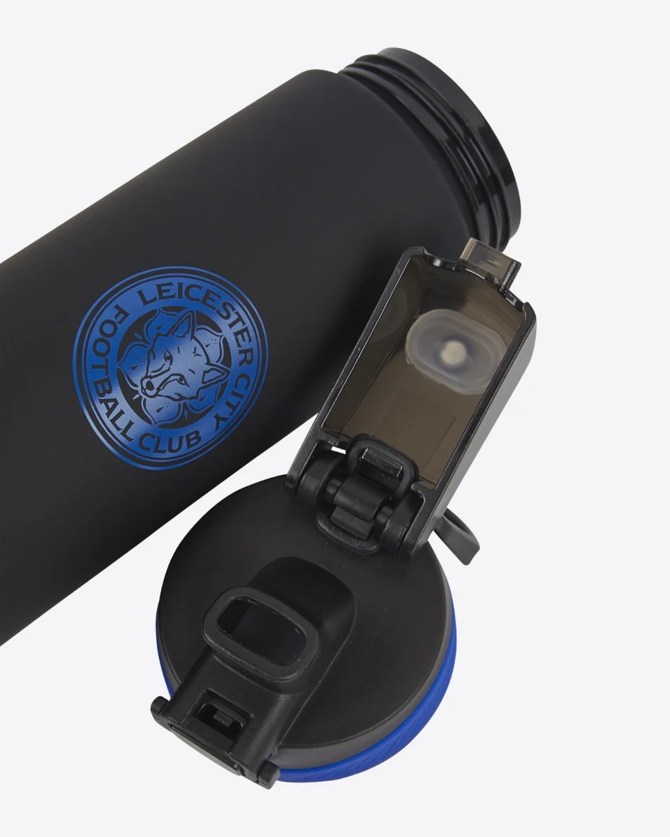Leicester City Flip Top Water Bottle