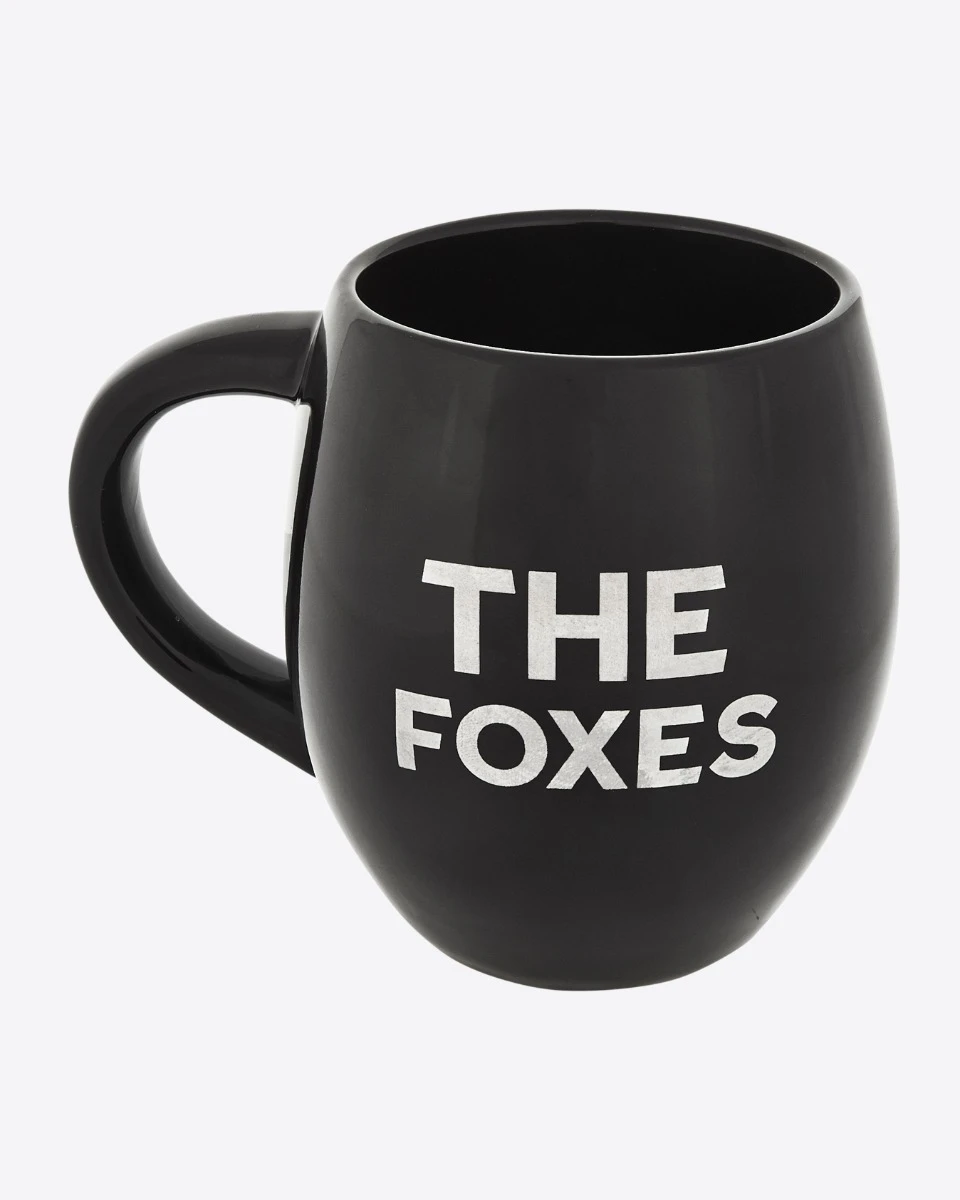 Leicester City Black Crest Tea Tub Mug