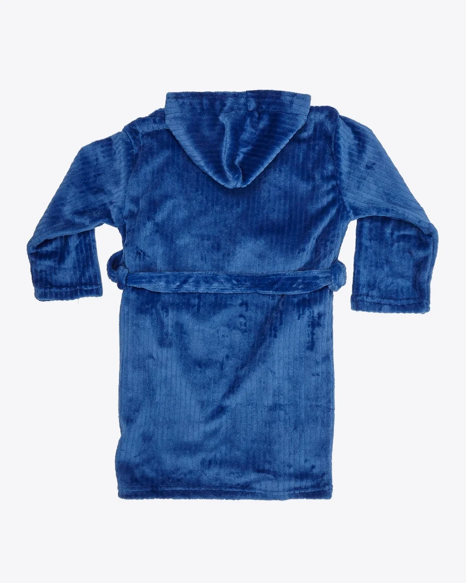 Leicester City Royal Pinstripe Bathrobe - Kids - 7-8 Years