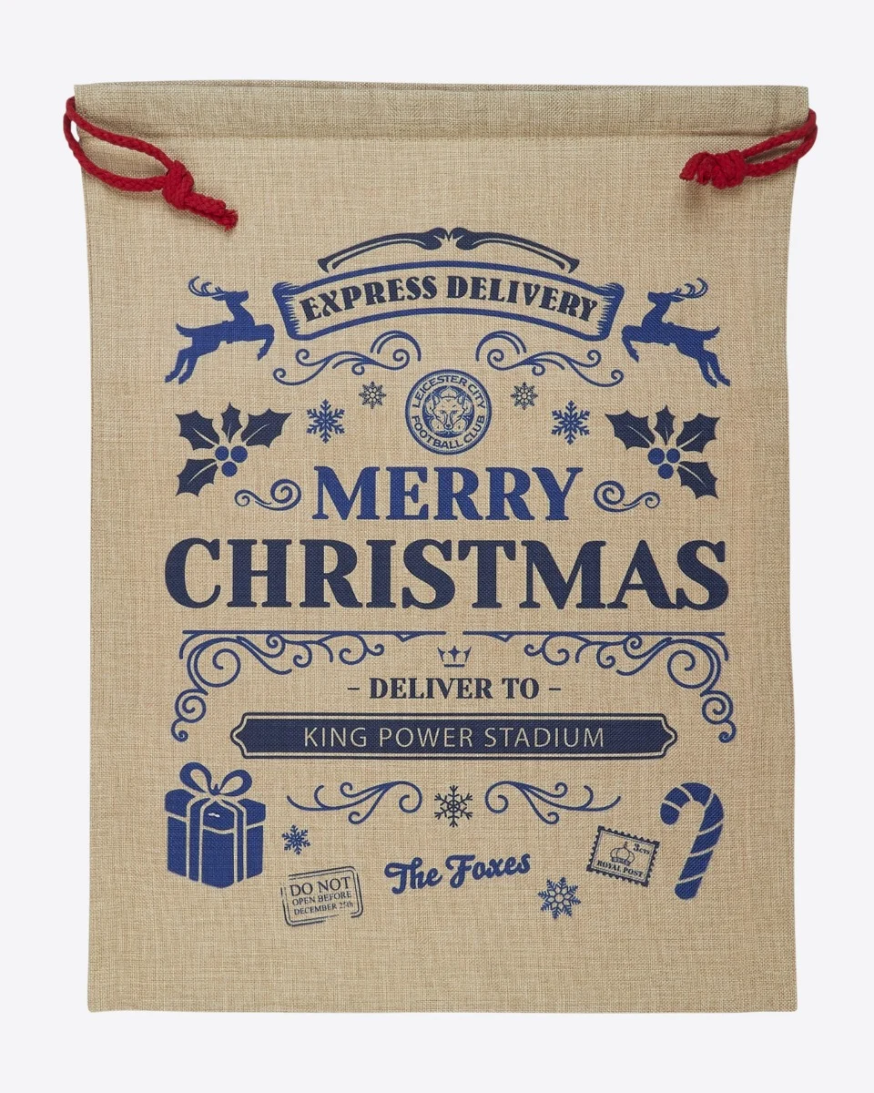 Leicester City Christmas Santa Sack