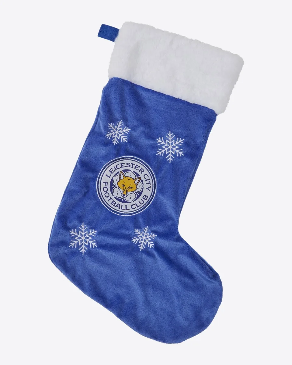 Leicester City Christmas Snowfall Stocking