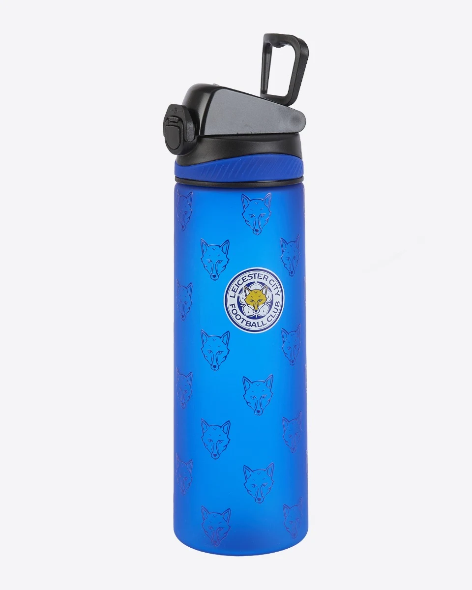 Leicester City Blue Flip Top Water Bottle