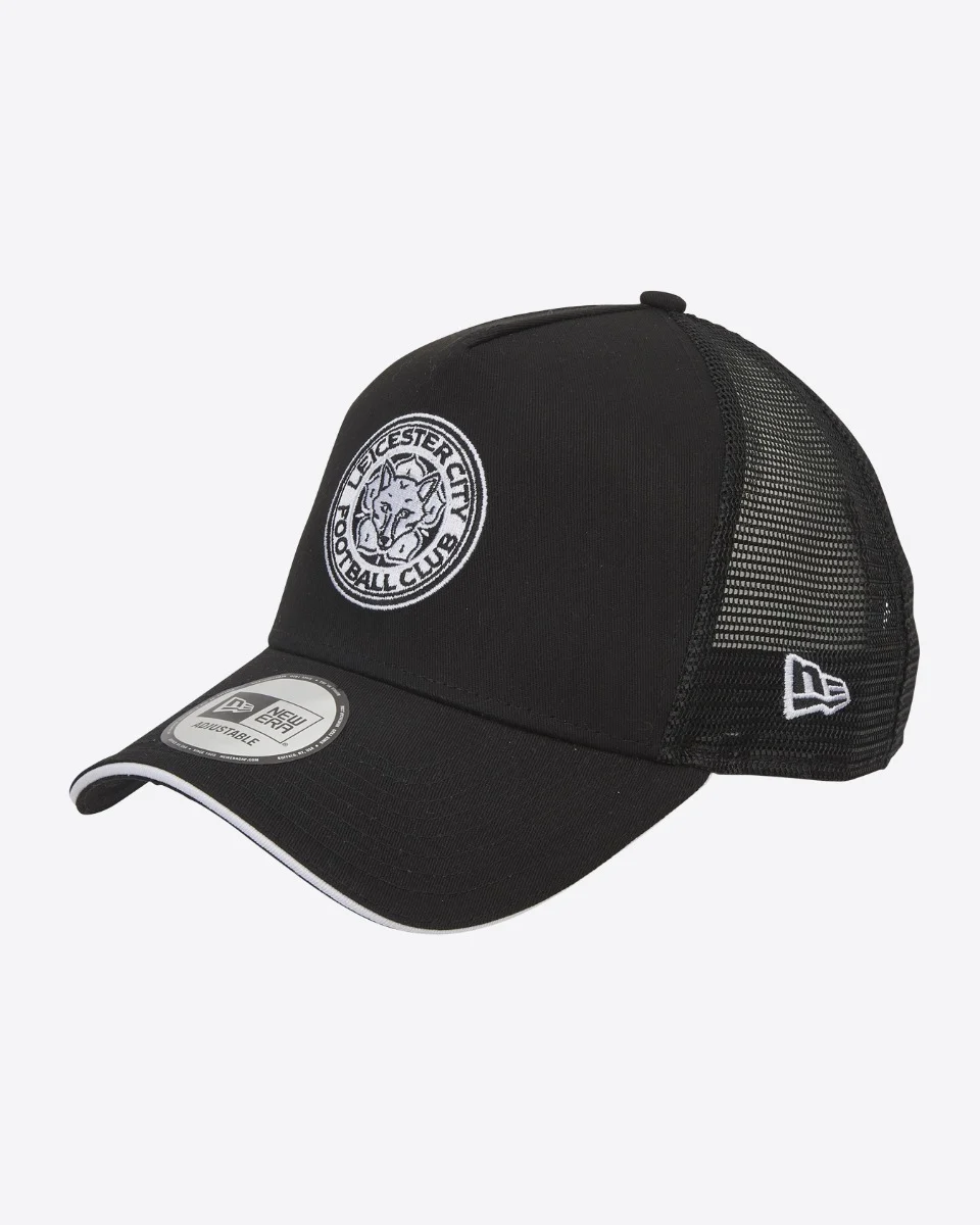 Leicester City New Era Black TW Trucker Cap