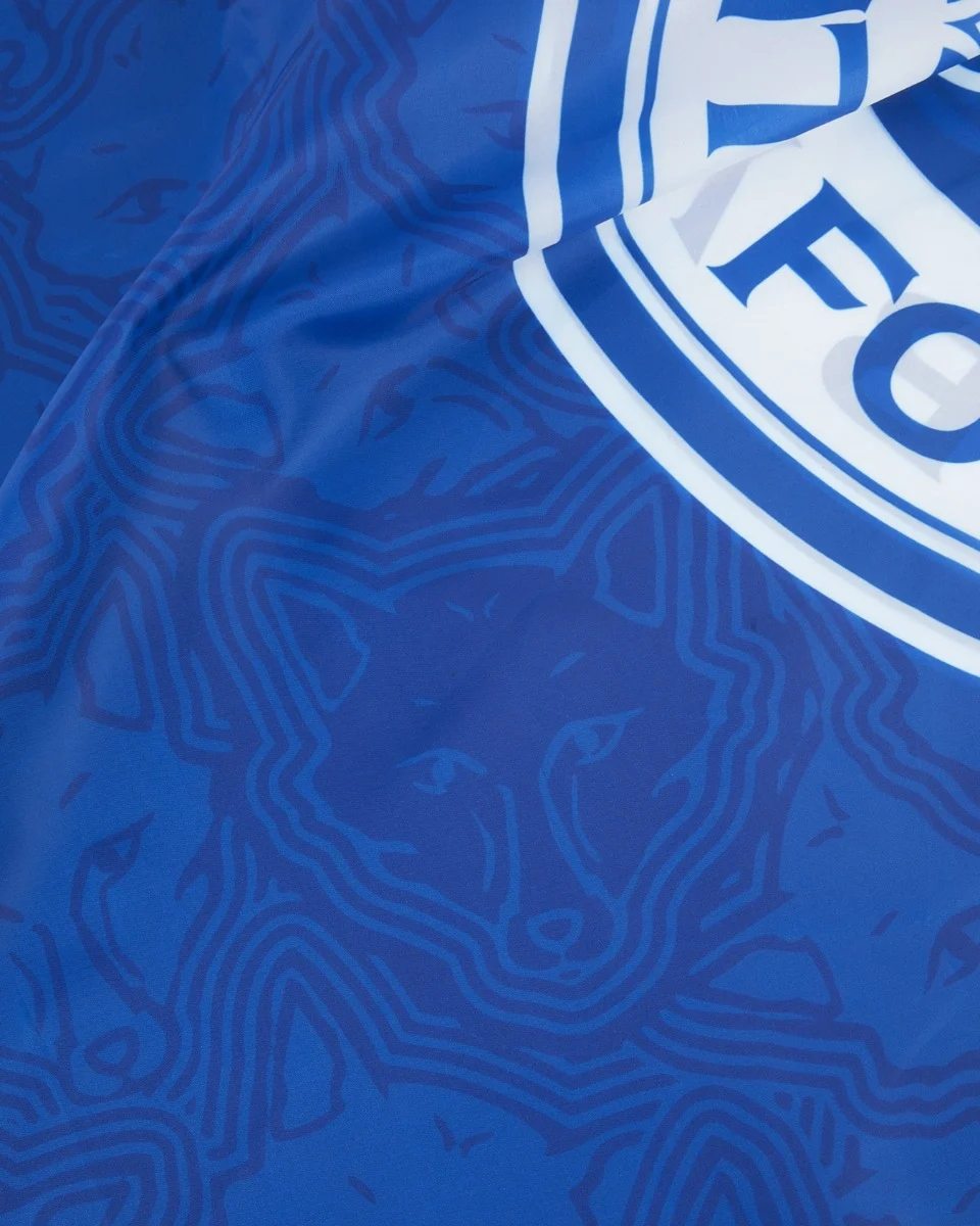 Leicester City Foxes Never Quit Crest Flag