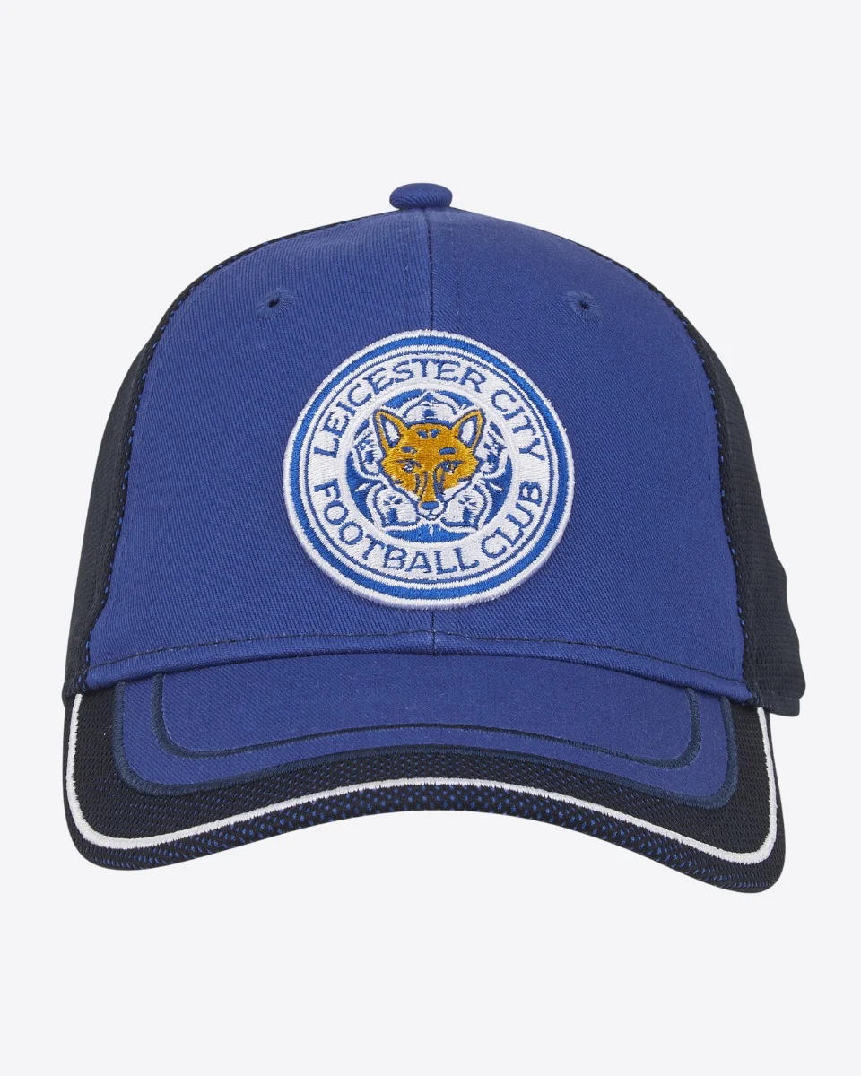 Leicester City Crest Mesh Cap - Kids