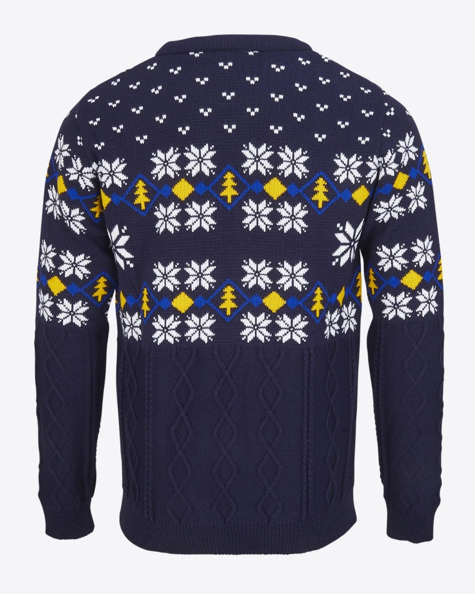 Leicester City Cable Knit Christmas Jumper - Adults