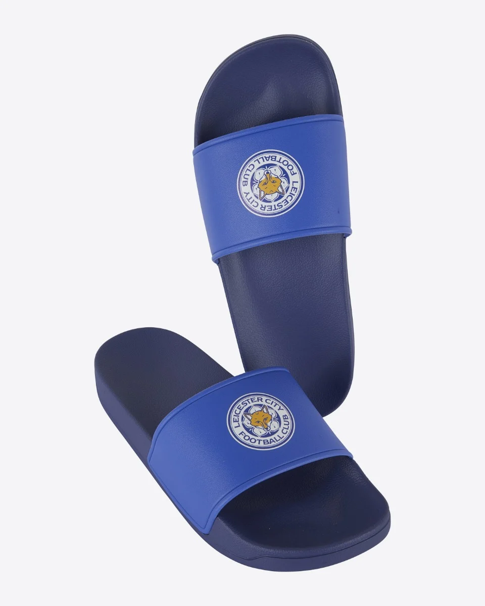 Leicester City Crest Sliders - Adult